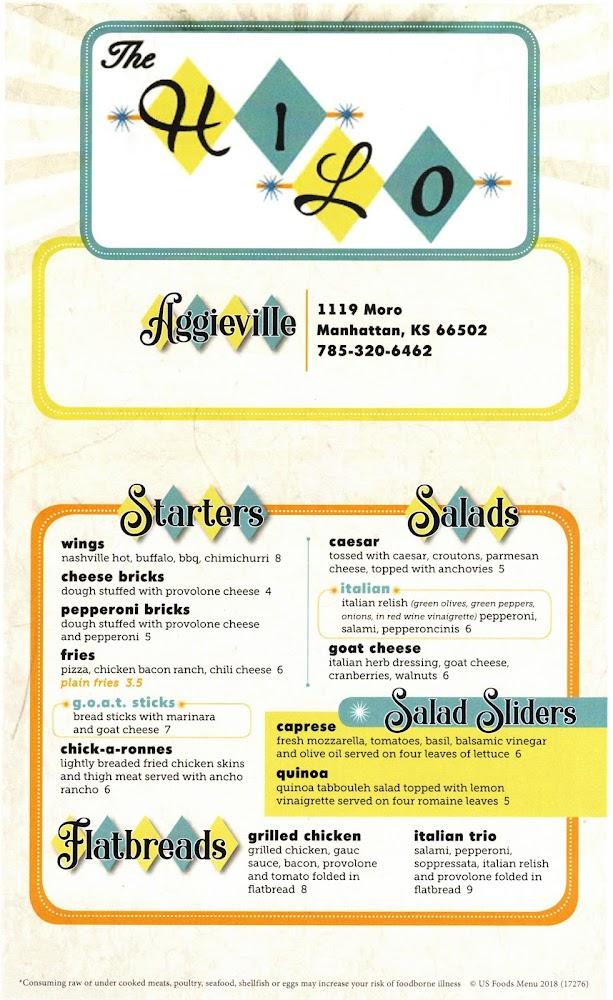 The Hi Lo Menu image 3